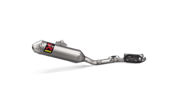 Akrapovic Racing Line Titanium Volledig Uitlaatsysteem zonder E-keur Kawasaki KX 250 F 2017 > 2020